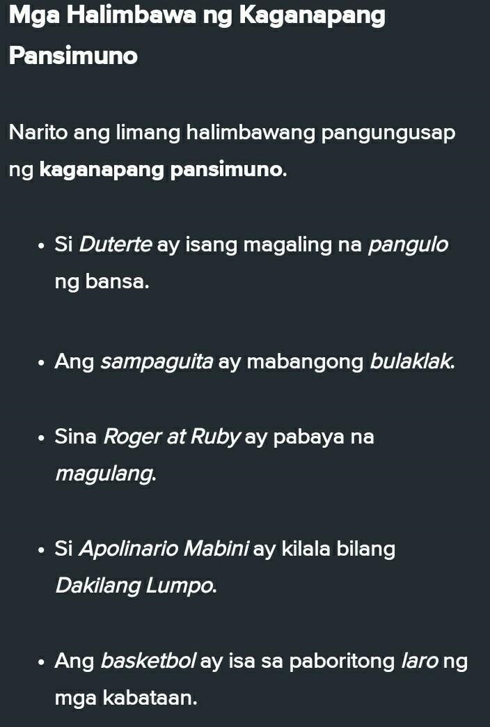 Ano ang kaganapan pansimuno? [FILIPINO]-example-2