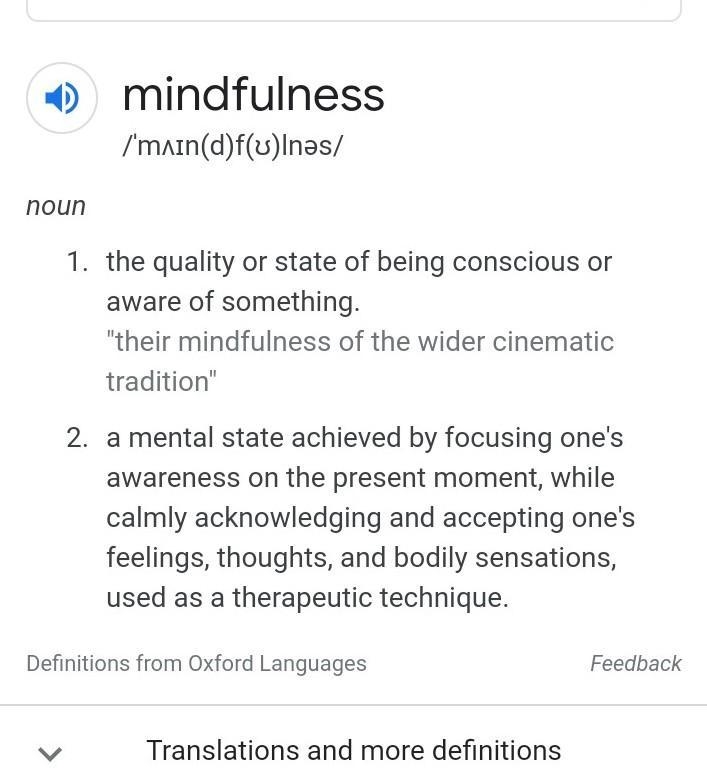 What is your definition of mindfulness-example-1