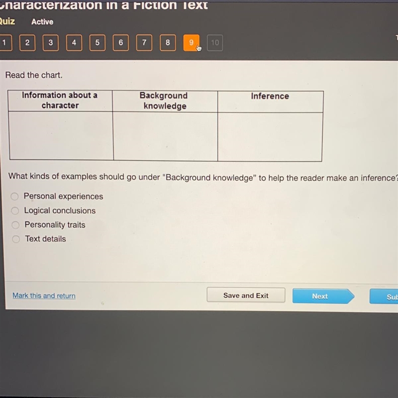 PLEASE HELP!!! What kinds of examples should go under "Background knowledge” to-example-1