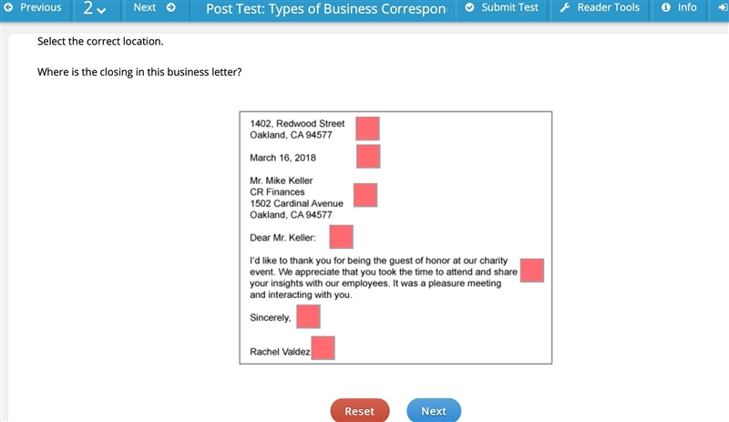 Where is the closing in this business letter?-example-1