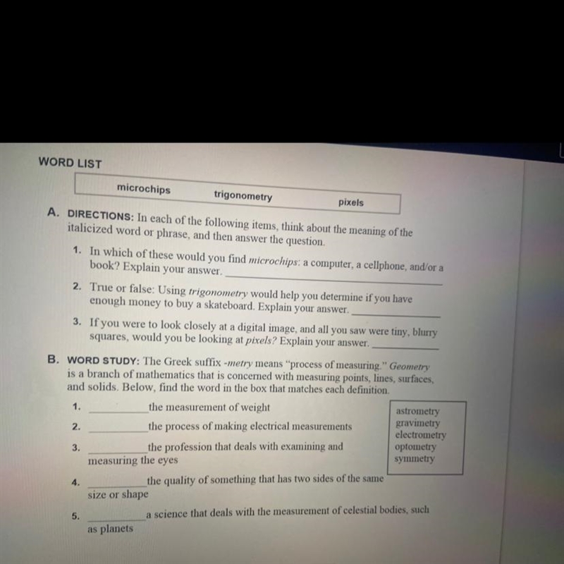 In which of these would you find microchips a computer a cellphone and/or a book-example-1