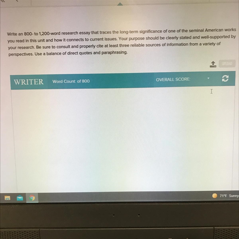 I need the answer doesn’t have to be that long only a paragraph or 2-example-1