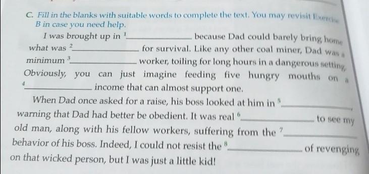 Use these words to complete: meager, agony, wage, contempt, essential, impulse, outrageous-example-1