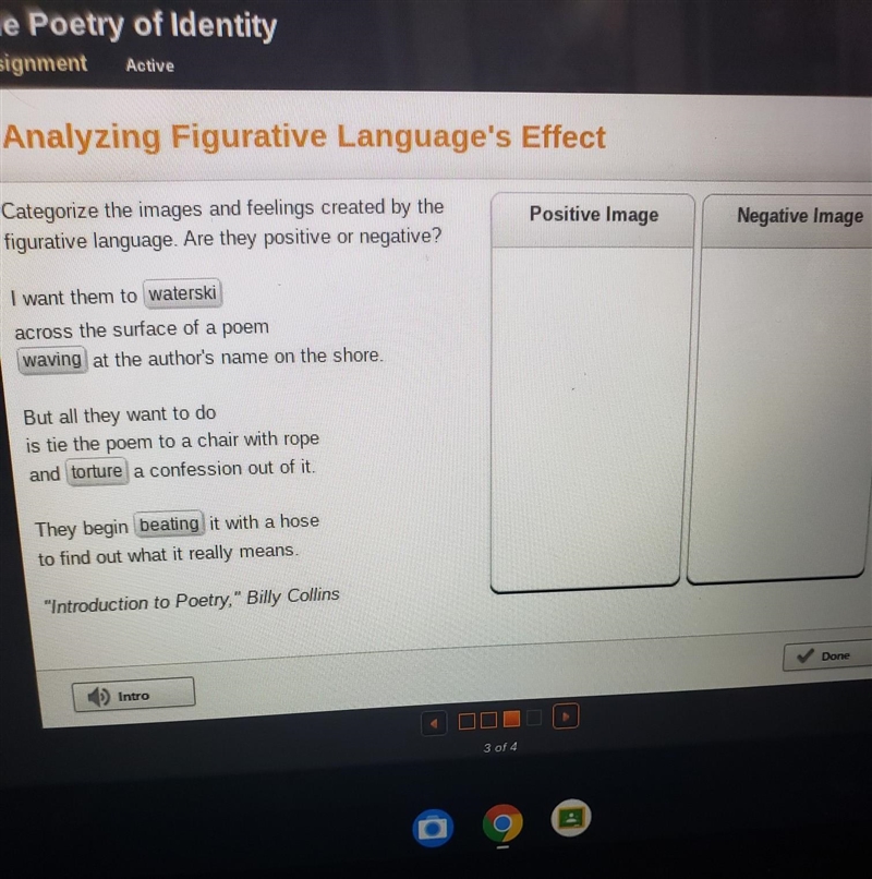 (please awnser fast) Categorize the images and feelings created by the figurative-example-1