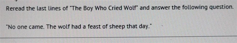 HELP ME OUT PLEASE!!! Which answer best paraphrases the last lines? (Remember, when-example-1