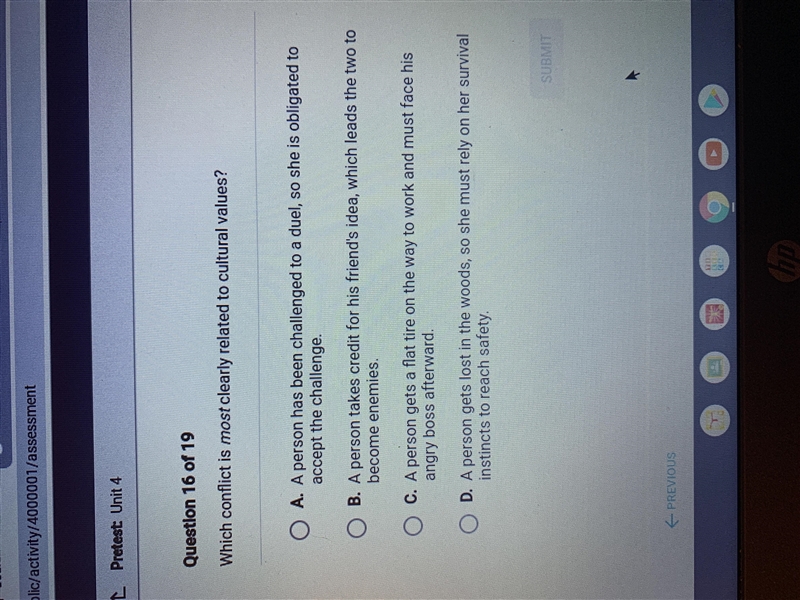 Which conflict is most clearly related to cultural values?-example-1