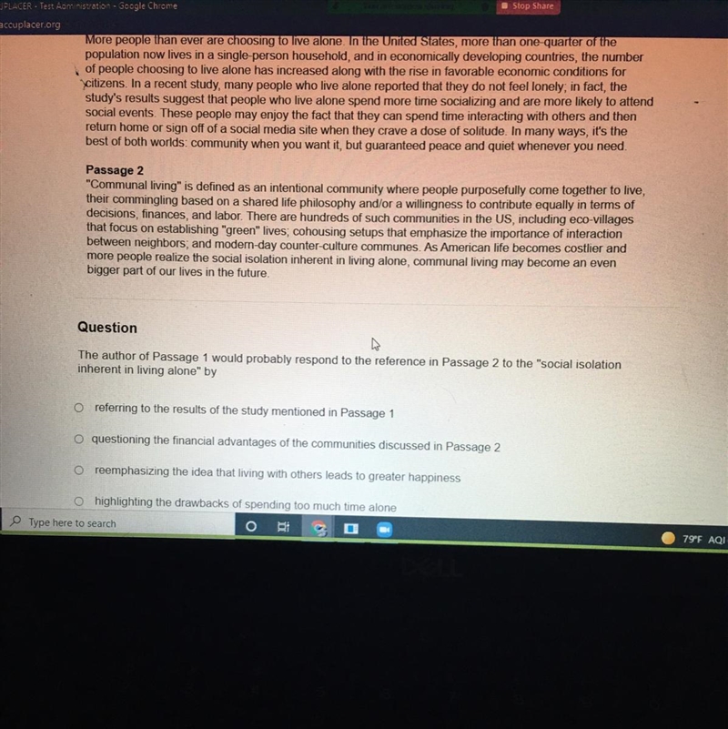 The author of Passage 1 would probably respond to the reference in the Passage 3 to-example-1