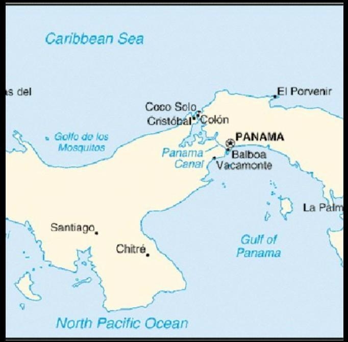 1- What is a Canal? 2-Where exactly is the Panama Canal located in Panama?-example-1