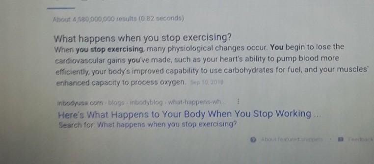 What could be the effects of not exercising​-example-1