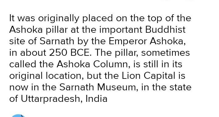 What is implied about the reason men founded Sarnath where it was situated?-example-1