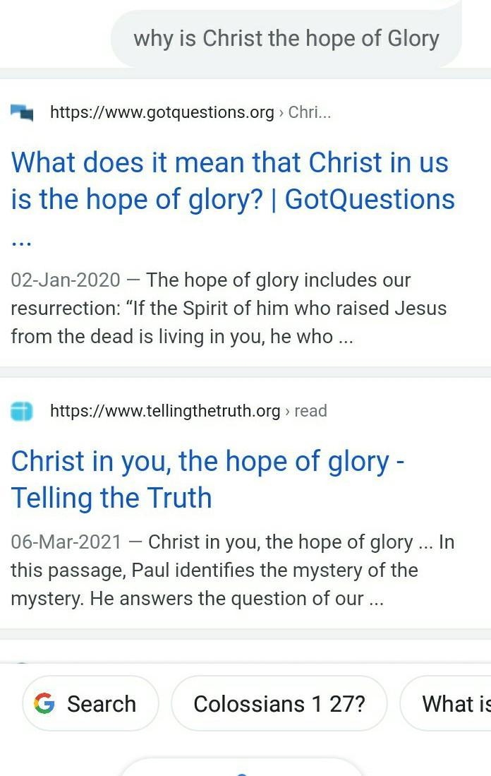 Why is christ the hope glory? *_*​-example-1