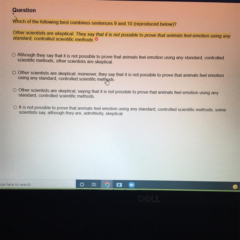 Which of the following best combines 9 and 10?-example-1