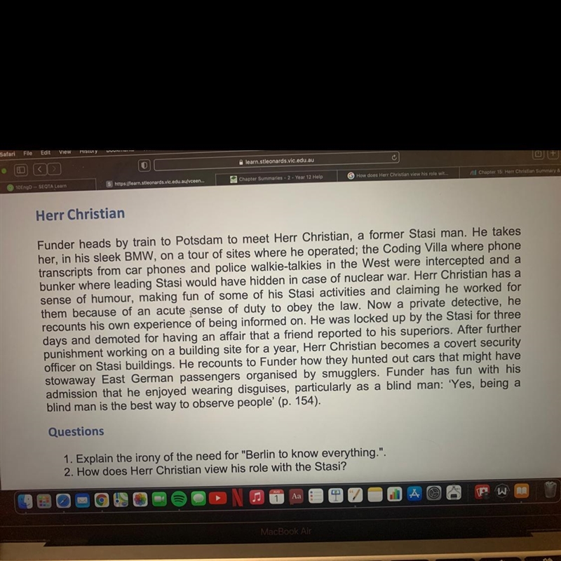 Can someone help with the questions (1 and 2) please. ASAP-example-1