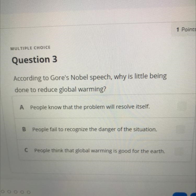 Why is little being done about global warming-example-1