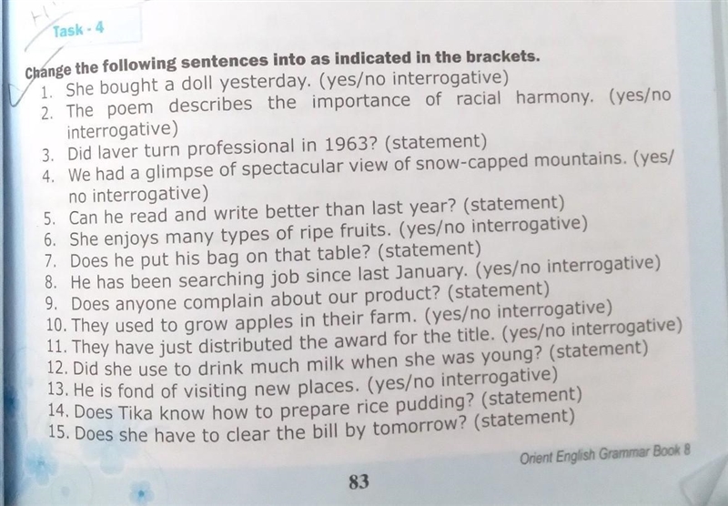 Hello gugs. Can any one help me in grammar homework. ​-example-1