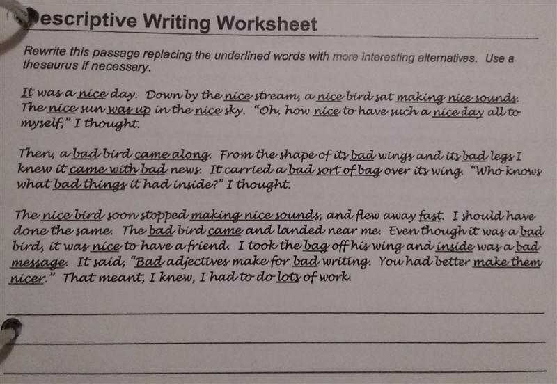 Can anyone please help me asap? thank u in advance. Rewrite this passage replacing-example-1