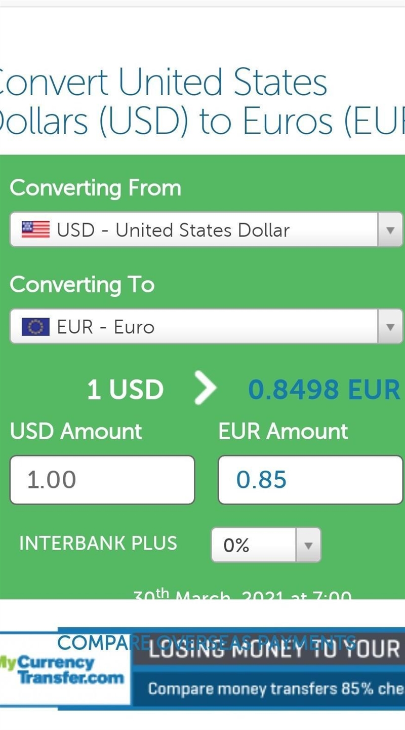 1. What is the currency of Belgium? 2. What is the current exchange rate between the-example-1