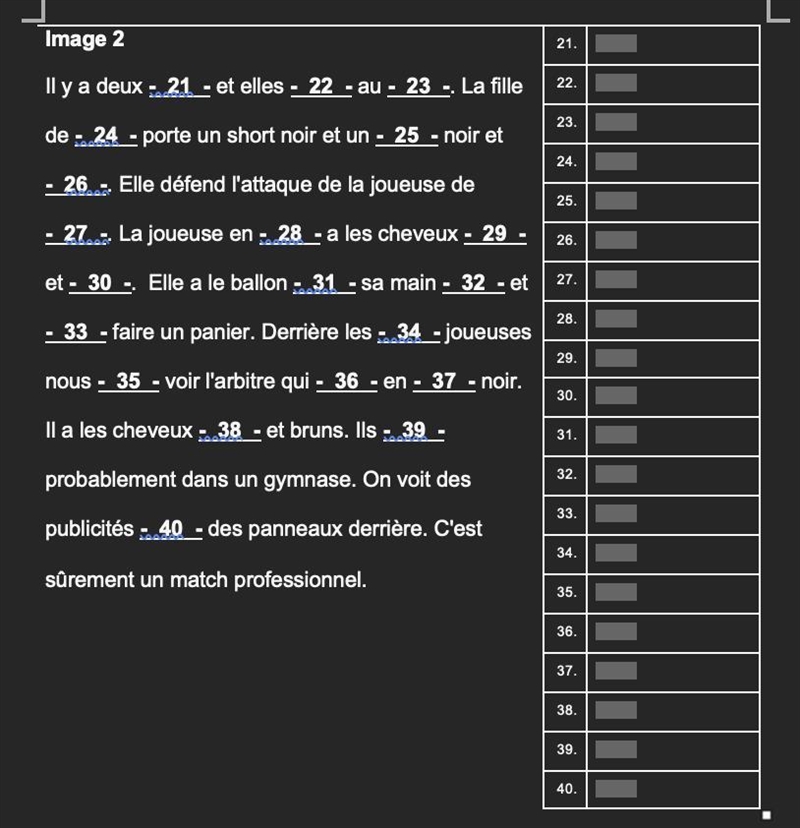 Les défis mondiaux - Dictée pictures included however i dont know how to put an audio-example-2