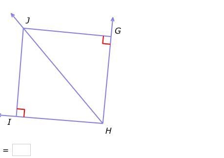 If ∠GHJ≅∠IHJ and GJ=85, what is IJ?-example-1