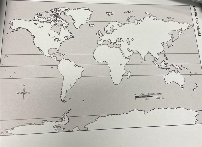 Locate and Label goo • Locate and label these places: • Seven Continents • Five Oceans-example-1