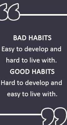 Write message about unhealthy habits​-example-1