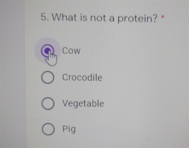 All of them are protein? I don't get it​-example-1