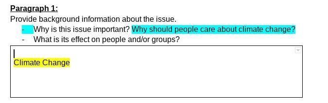 Help Provide background information about the issue. Why is this issue important? Why-example-1