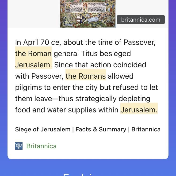 Why did the Romans destroy Jerusalem?-example-1