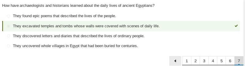 Item 7 How have archaeologists and historians learned about the daily lives of ancient-example-1