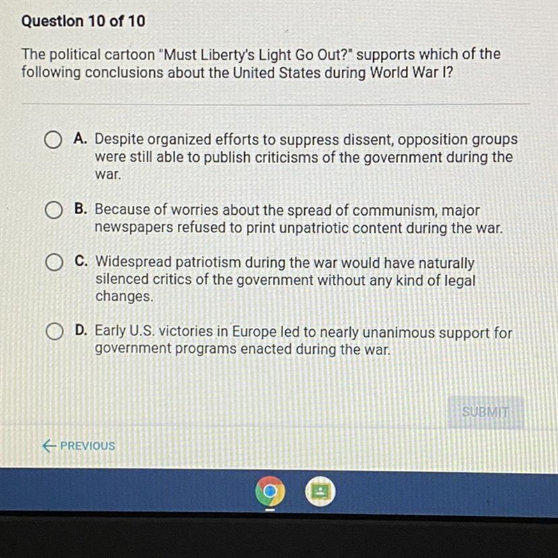 The answer is not letter B-example-1