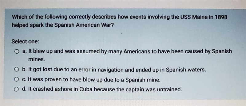 NEED HELP PLS Which of the following correctly describes how events involving the-example-1