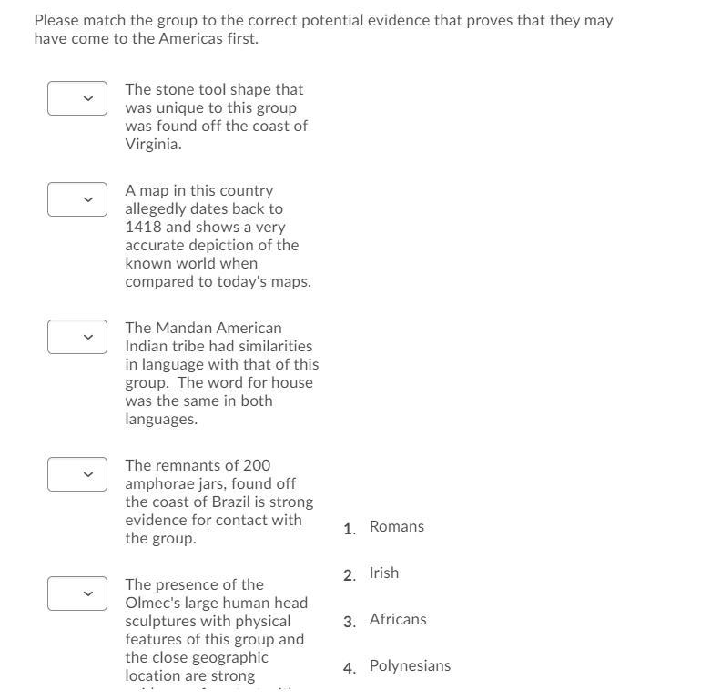 Please match the group to the correct thing. dont give random answer i will report-example-3