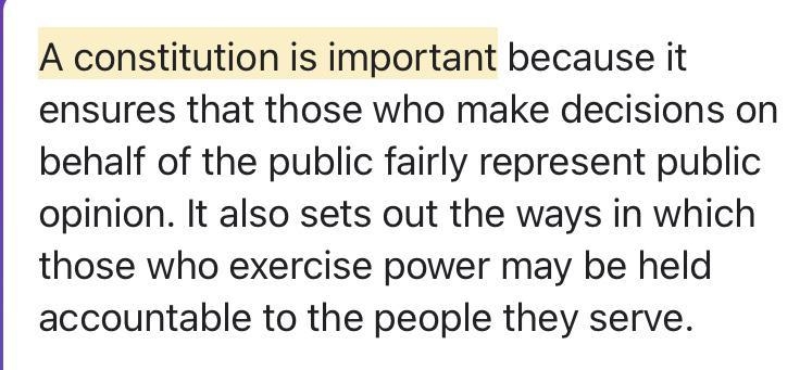 Why do you think it is important for the United States to have a constitution?-example-1