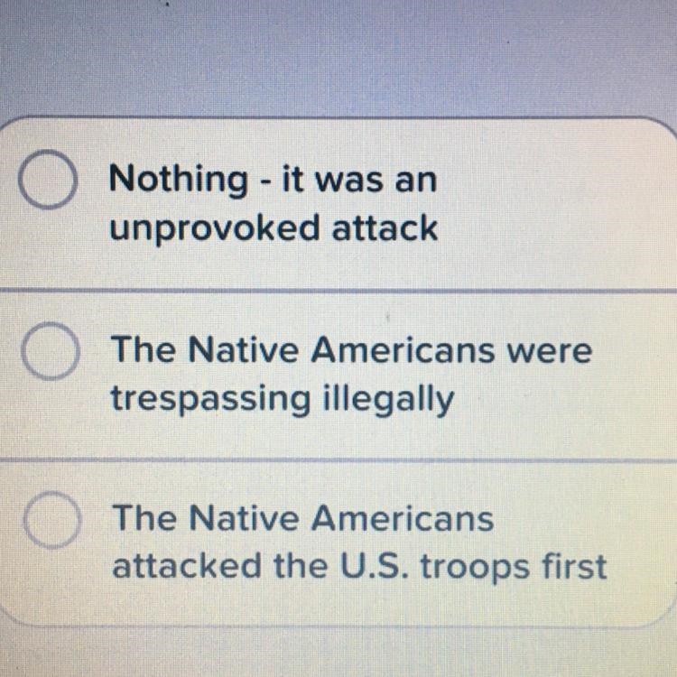 What provoked the U.S.army to attack the Cheyenne and arapaho ?-example-1