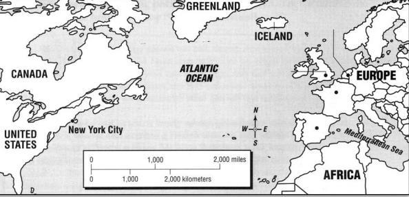 Label the capital cities of the two countries you identified on the map. What is the-example-1