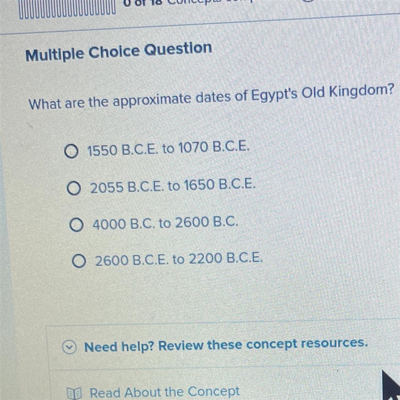 What are the approximate dates of Egypt's Old Kingdom?-example-1