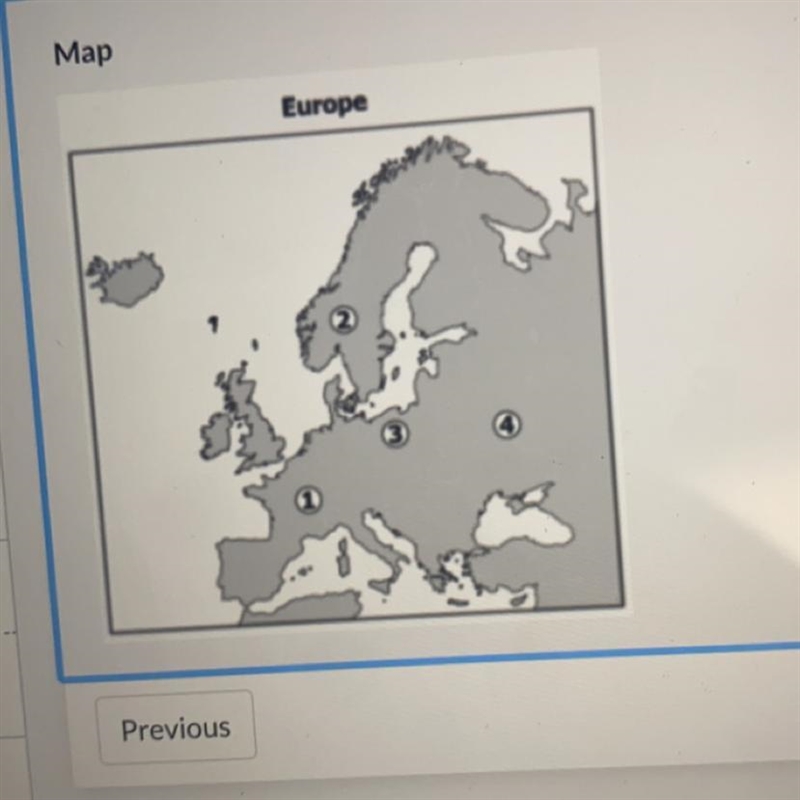 1) Which number marks a province of the Roman empire? a. 3 b. 4 c. 2 d. 1-example-1