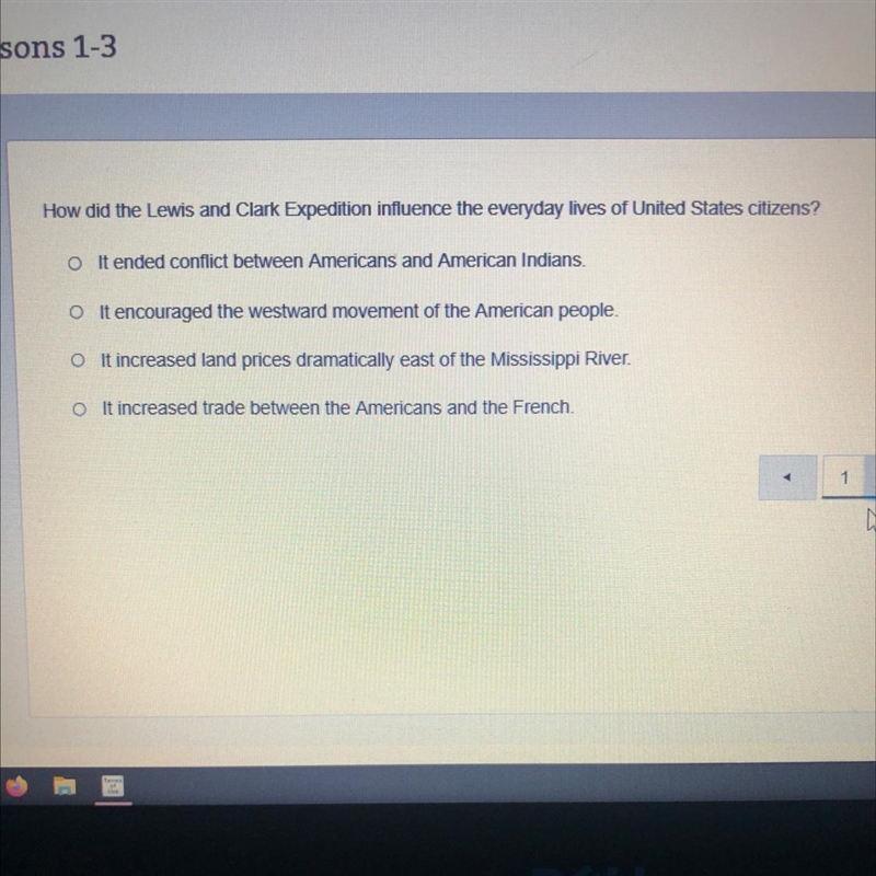 How did the lewis and Clark expedition influence the everyday lives of United States-example-1