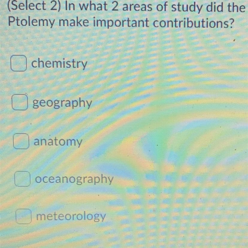 In what 2 areas of study did the classical roman scholars galen and ptolemy make important-example-1