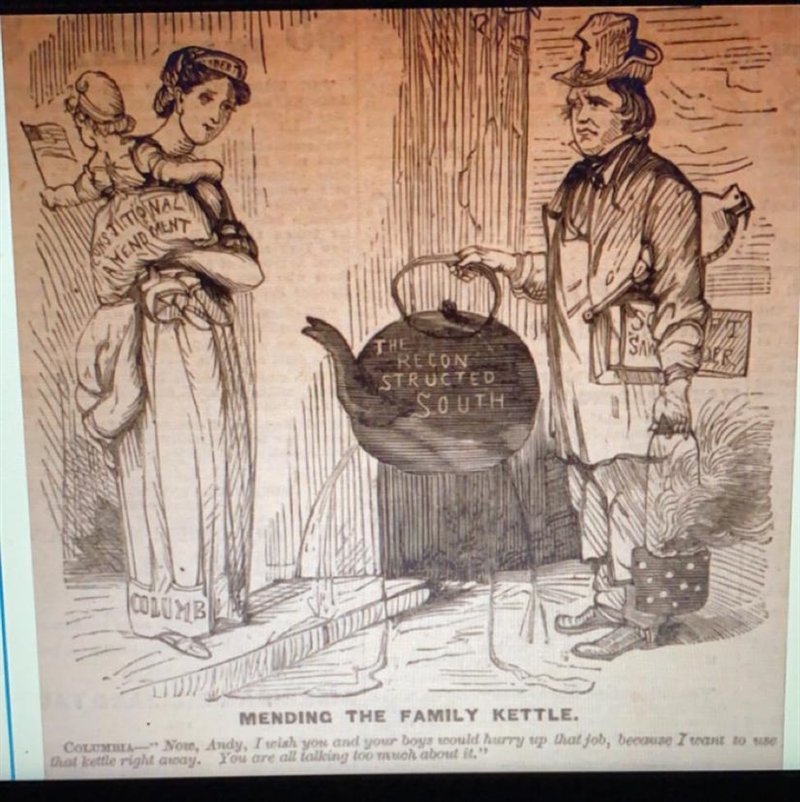 What does this political cartoon reveal about the nation's commitment to its founding-example-1