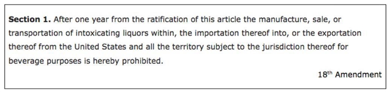 What impact did the passage of the 18th Amendment have on society? A new commission-example-1