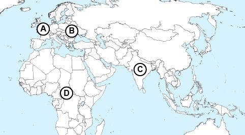 which region on the map was home to countries that most strongly supported the united-example-1