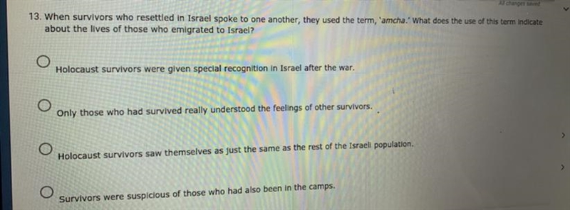 HISTORY OF THE HOLOCAUST PLEASE HELP!!-example-1