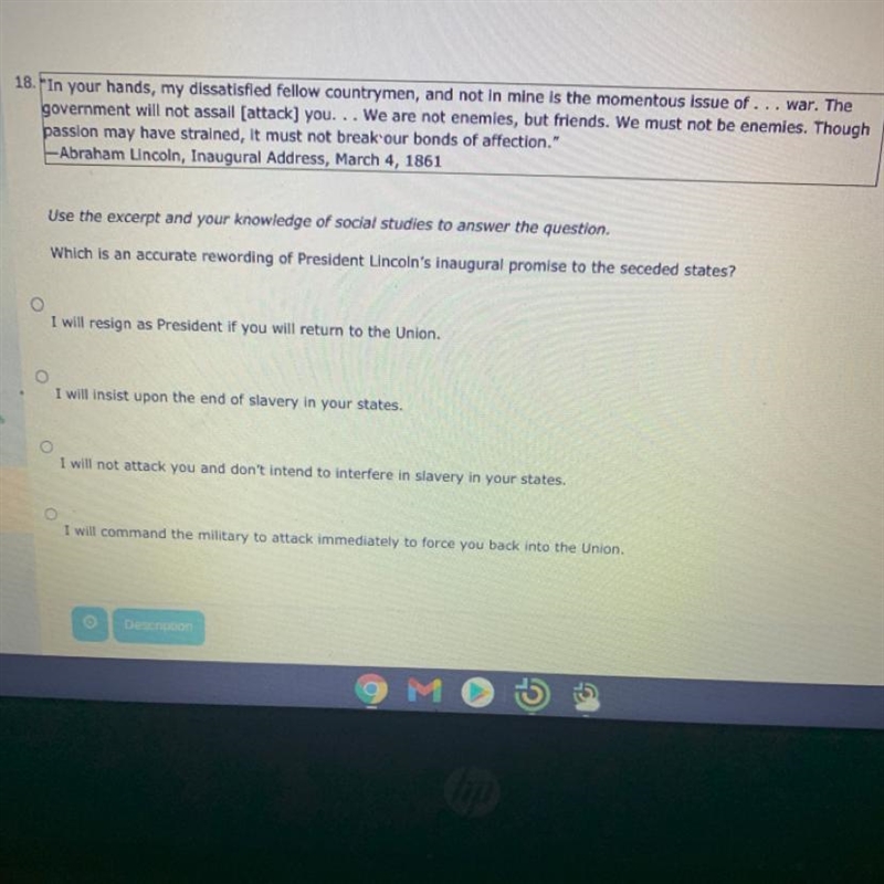 Not be enemies. Though passion answer the question. Which is an accurate rewording-example-1