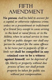 What is the fifth amendment?-example-1