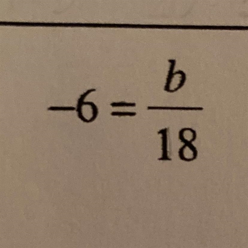 It’s an equation that has to be solved using inverse operations!!-example-1