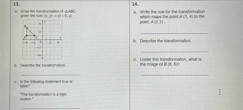 Someone please help me with 13 and 14 I’m really struggling-example-1