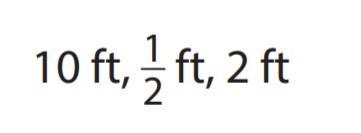 The volume of a rectangular prism is 10 cubic feet. what could the dimensions of the-example-1