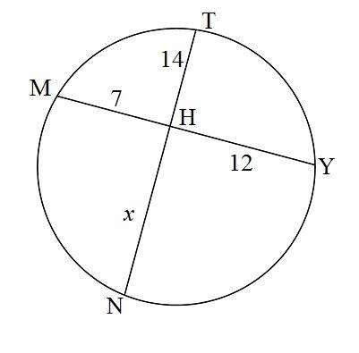 Find the value of x. A. 10 B. 6 C. 14 D. 8-example-1