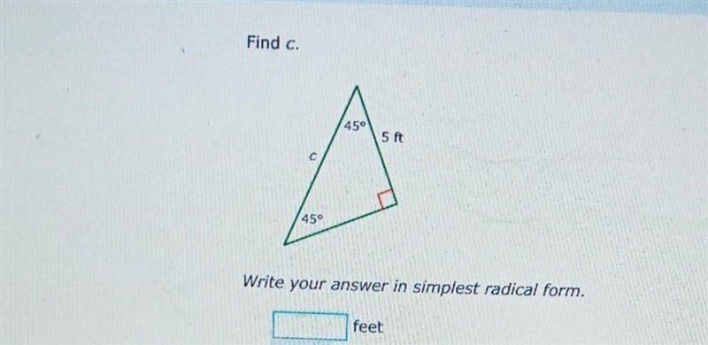 Write your answer in simplest radical form​-example-1